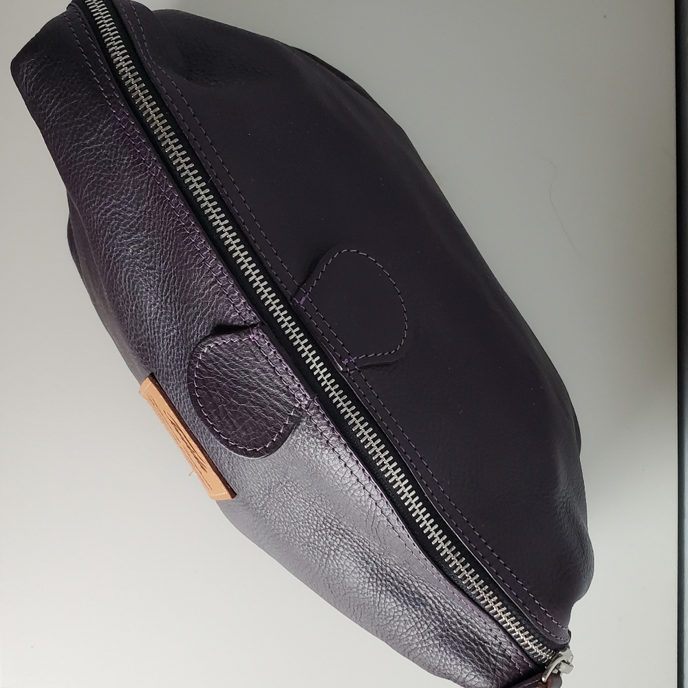 Terrida Purple Leather Bag - Picture 4 of 7
